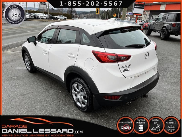 Mazda CX-3 GX AWD !!! JAMAIS ACCIDENTÉ !!! GPS A/C BLUETOOTH 201 in Cars & Trucks in St-Georges-de-Beauce - Image 4