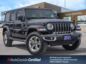 2021 Jeep Wrangler Unlimited Unlimited Sahara 4x4 Manual | Rear View Camera |S
