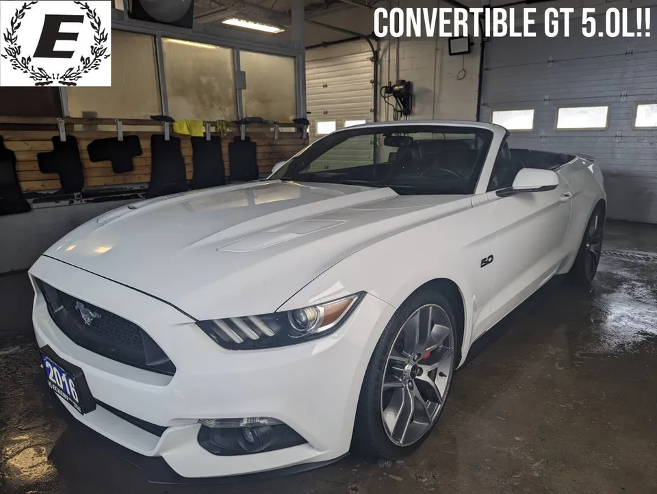 2016 Ford Mustang GT GT PREMIUM CONVERTIBLE!!