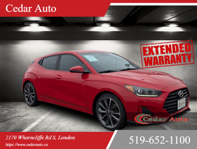 2019 Hyundai Veloster 2 YEAR POWERTRAIN WARRANTY | 2.0 GL Automa in Cars & Trucks in London