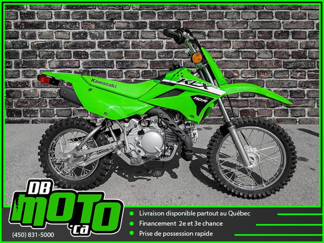 2024 Kawasaki KLX 110 R ** AUCUN FRAIS CACHE ** in Dirt Bikes & Motocross in West Island