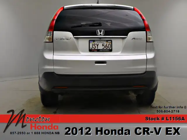 2012 Honda CR-V EX in Cars & Trucks in Moncton - Image 6