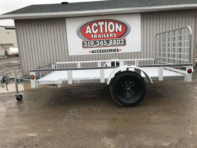 2025 STIRLING UTILITY 6X10 OPEN SIDED UTILITY in Cargo & Utility Trailers in Barrie - Image 7