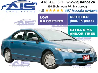 OMG ONLY 99K, 1.8L I4, Super Fuel Efficient, CERTIFIED (incl. in price), Auto, AC, Legendary Honda r...
