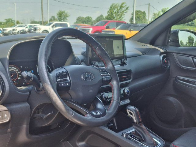 2022 Hyundai Kona N Line AWD | Nav | Leather | Sunroof | HUD in Cars & Trucks in Guelph - Image 2
