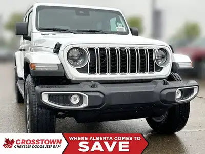 This 2025 JEEP WRANGLER 4-DOOR SAHARA has the following options Cloth Low-Back Bucket Seats, Remote...