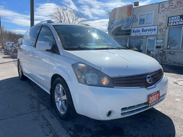 2007 Nissan Quest LEATHER- 7 SEATER- SAFETY INCLUDED in Cars & Trucks in St. Catharines - Image 2