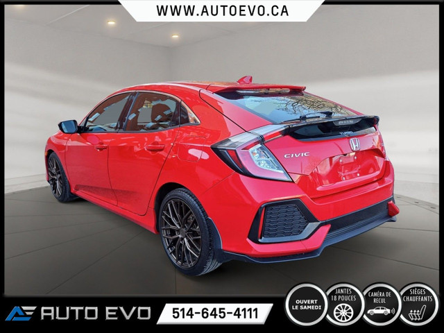 2019 Honda Civic LX HATCHBACK * CAMERA * SIEGE CHAUFFANT * MAGS  dans Autos et camions  à Ville de Montréal - Image 4