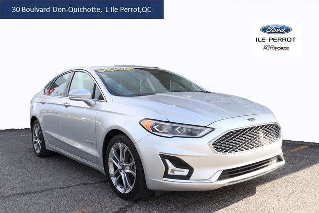 2019 Ford FUSION HYBRID Titanium // CUIR // TOIT // NAVIGATION C in Cars & Trucks in City of Montréal