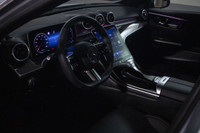 This Mercedes-Benz C-Class has a powerful Intercooled Turbo Gas/Electric I-4 2.0 L/122 engine poweri... (image 9)