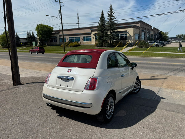 2012 FIAT 500c Lounge 1.4L FWD Convertible in Cars & Trucks in Calgary - Image 4