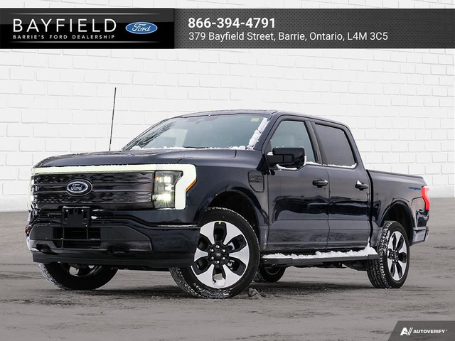 2023 Ford F-150 Lightning PLATINUM Electrifying Power, Supreme C in Cars & Trucks in Barrie