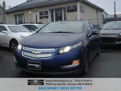 6 MONTHS WARRANTY WITH PURCHASE FOR FREE ! GREAT DEAL ON EV/HYBRID VEHICLE 2013 CHEVROLET VOLT SOLID...