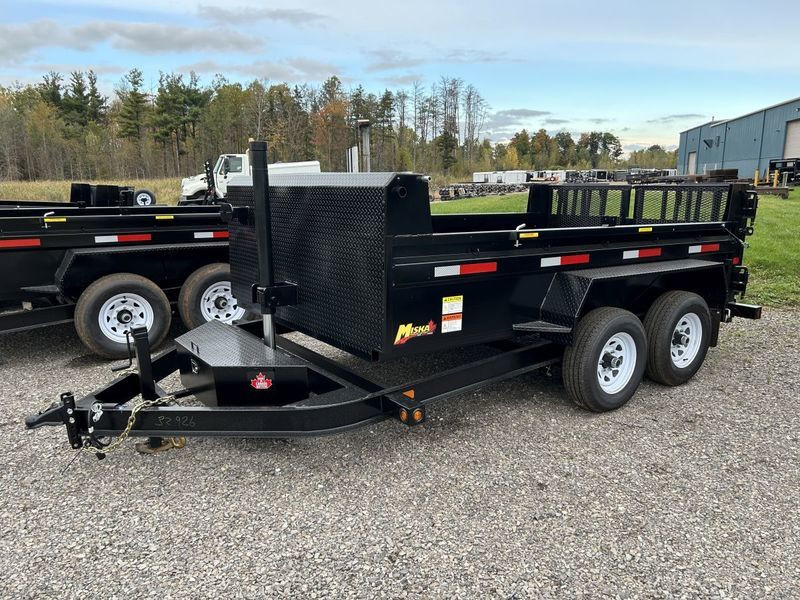 2024 Miska 10K Ultra Low Pro Dump Trailer Cargo & Utility Trailers