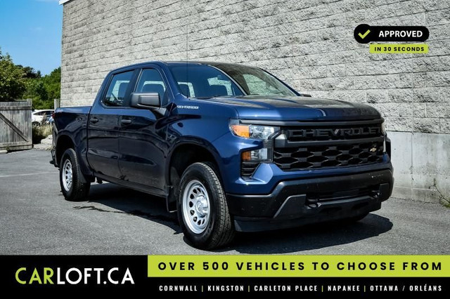 2022 Chevrolet Silverado 1500 Work Truck • REAR CAM • LANE KEEP in Cars & Trucks in Kingston