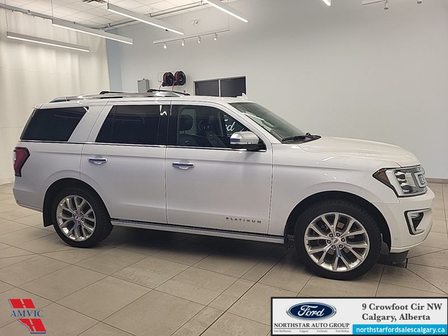 2019 Ford Expedition Platinum PLATINUM - HEATED/COOLED LEATHER S in Cars & Trucks in Calgary - Image 4