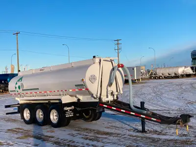 2014 Hamm 21,200 Liter / 5,600 Gallon / Crude Oil Steel Tank Trailer / TC 406 GVWR: 30,013 kg Lunett...