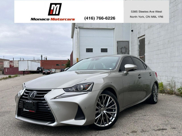  2019 Lexus IS IS300 AWD - ONE OWNER|ONTARIO VEHICLE|NAV|CAM|SUN in Cars & Trucks in City of Toronto