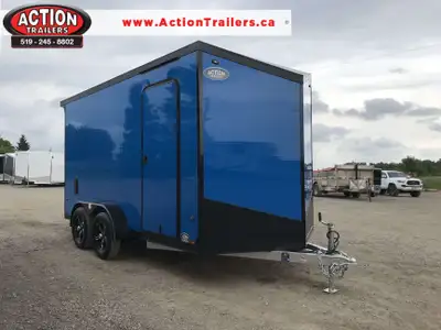 LEGACY SERIES ALL ALUMINUM FRAME 7' X 14' TANDEM AXLE CARGO W/ RAMP DOOR AND POLYCORE PANEL UPGRADE!...