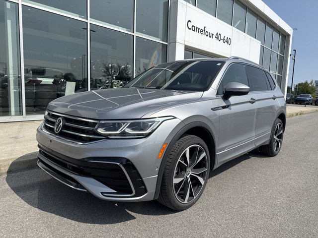 2022 VOLKSWAGEN TIGUAN HIGHLINE RLINE CUIR TOIT PANO CARPLAY CAM in Cars & Trucks in Laval / North Shore