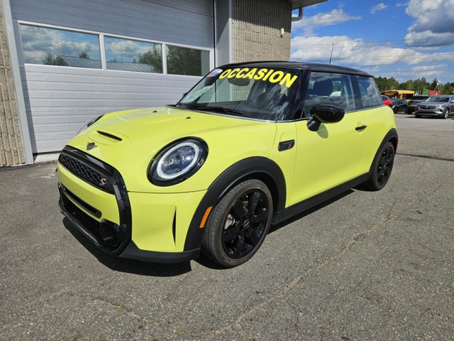 2023 MINI COOPER S , 3 PORTES, CUIR CHAUFFANT, GPS, TOIT PANORAM in Cars & Trucks in Shawinigan