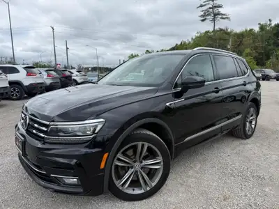 2019 VOLKSWAGEN TIGUAN R-LINE HIGHLINE 4MOTION AWD CLEAN CARFAX ABSOLUTELY GORGEOUS FULLY LOADED PAN...