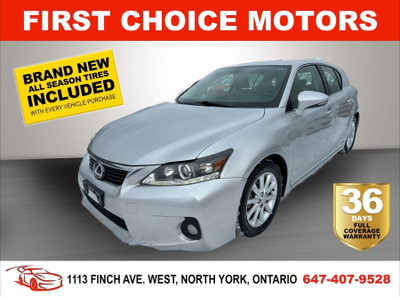 2012 LEXUS CT 200H ~AUTOMATIC, FULLY CERTIFIED WITH WARRANTY!!!~