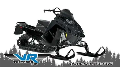 VR Thetford Paiement à partir de 0$/sem. + TX. 2026 POLARIS 650 RMK SP 155 Pour les motoneigistes qu...