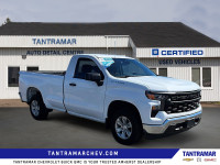 Tantramar Chev located in Amherst, Nova Scotia - Recent Arrival! White 2022 Chevrolet Silverado 1500... (image 6)