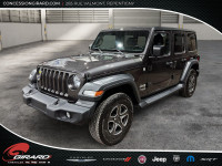 2018 Jeep Wrangler Unlimited **WRANGLER**SPORT S**V6**GROUPE TEM