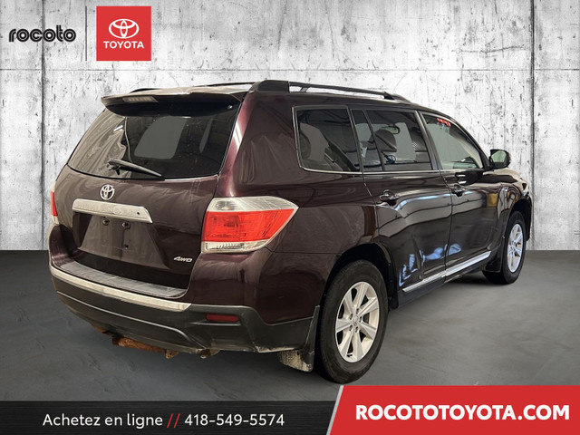 2013 Toyota Highlander SR5 AWD SR5 7 PASSAGERS AWD in Cars & Trucks in Saguenay - Image 4