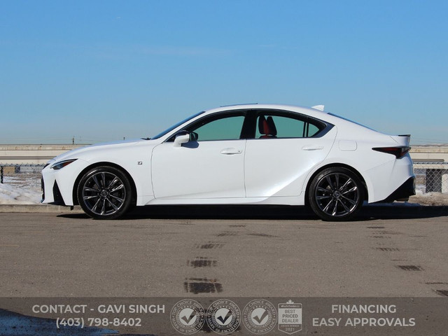 2022 LEXUS IS300 | F SPORT | RED INTERIOR | ROOF | WARRANTY in Cars & Trucks in Calgary - Image 2