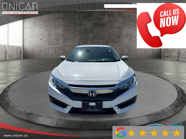 2017 Honda Civic No Accidents Manual 2.0L Backup Cam Heated Seat in Cars & Trucks in Markham / York Region - Image 2