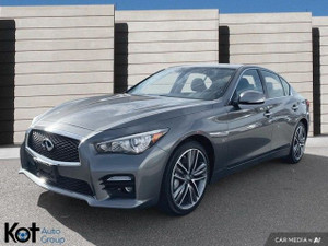 2017 Infiniti Q50 3.0t - TWIN TURBO V6 WITH 300 HP! LEATHER INTERIOR! BACKUP CAMERA! NAVIGATION!
