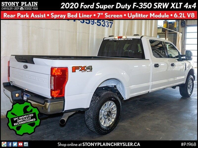  2020 Ford Super Duty F-350 SRW XLT - Bedliner, 6.2L V8 in Cars & Trucks in St. Albert - Image 4
