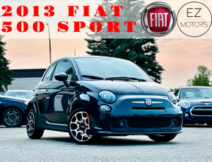 2013 Fiat 500 Sport Turbo--NO ACCIDENTS/ONE OWNER-CERTIFIED!