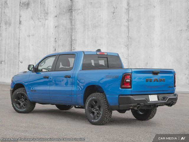 2025 Ram 1500 Tradesman Crew 4x4 124L Tank Rear Camera in Cars & Trucks in St. Albert - Image 4