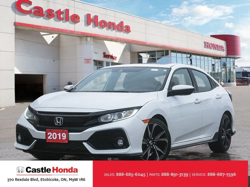 2019 Honda Civic Hatchback Sport | Sunroof | Alloy Wheels | Car