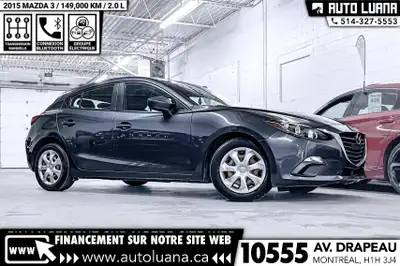 PRENEZ UN RENDEZ-VOUS / BOOK AN APPOINTMENT (514) 327-5553 149000 KM CERTIFIÉ TRANSMISSION: MANUELLE...