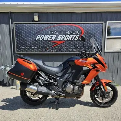 PREOWNED 2015 KAWASAKI VERSYS 1000 ABS LT - 11,278KM - SADDLE BAGS - NEW TIRES - LOW MILEAGE - SOLD...