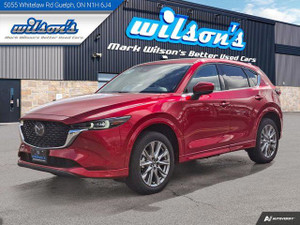 2025 Mazda CX-5 GT AWD | Leather | Sunroof | Cooled + Heated Seats | Bose | Heated Wheel | Adaptive Cruise |