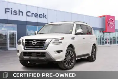 ==== 2023 Nissan Armada Platinum 4WD -- 400 HP | One Owner | No Accidents | Winter & Summer Tires |...