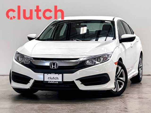 2017 Honda Civic LX w/ Apple CarPlay, Heated Front Seats, Rearvi in Cars & Trucks in Ottawa