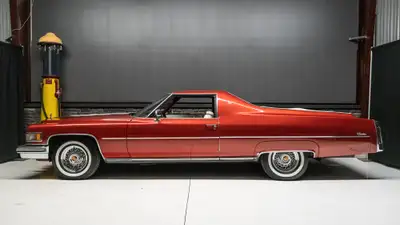 Melanson Motors is proud to present this 1976 Cadillac Coupe de Cadimino. It was built by Custom Coa...