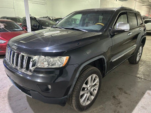 2011 Jeep Grand Cherokee 2011 Jeep Grand Cherokee Overland 4WD 6 CYLINDRES