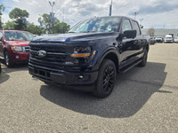 This brand new ANTIMATTER BLUE METALLIC 2025 FORD F-150 XLT is powered by a 3.5L POWERBOOST HYBRID E... (image 3)