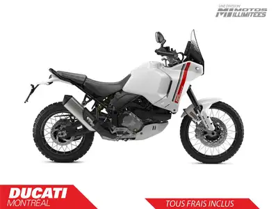 DUCATI DesertX 2025L'exploration. Le plaisir. La performance. Et une grande envie de prendre et de p...