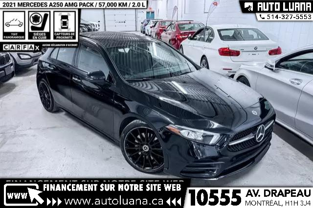 2021 MERCEDES-BENZ A-Class A250 AMG Pkg 4MATIC/CARPLAY/TOIT PANO in Cars & Trucks in City of Montréal - Image 3