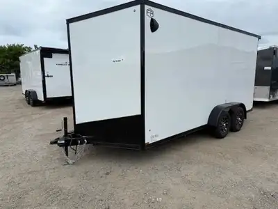 2026 Forest River 7X16 Tandem axle 7000 lb GVWR with a cargo capacity of nearly 4700lbs. This Commer...