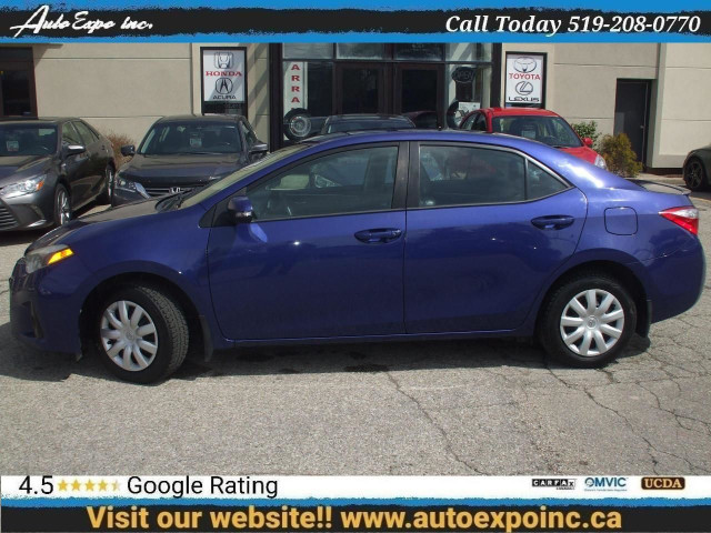  2015 Toyota Corolla S,Auto,A/C,Backup Camera,Bluetooth,Certifie in Cars & Trucks in Kitchener / Waterloo - Image 2
